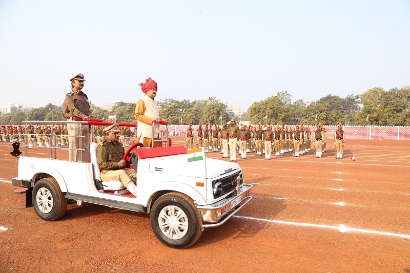 गणतंत्र दिवस समारोह की फुल ड्रेस फाइनल रिहर्सल गणतंत्र दिवस समारोह की फुल ड्रेस फाइनल रिहर्सल