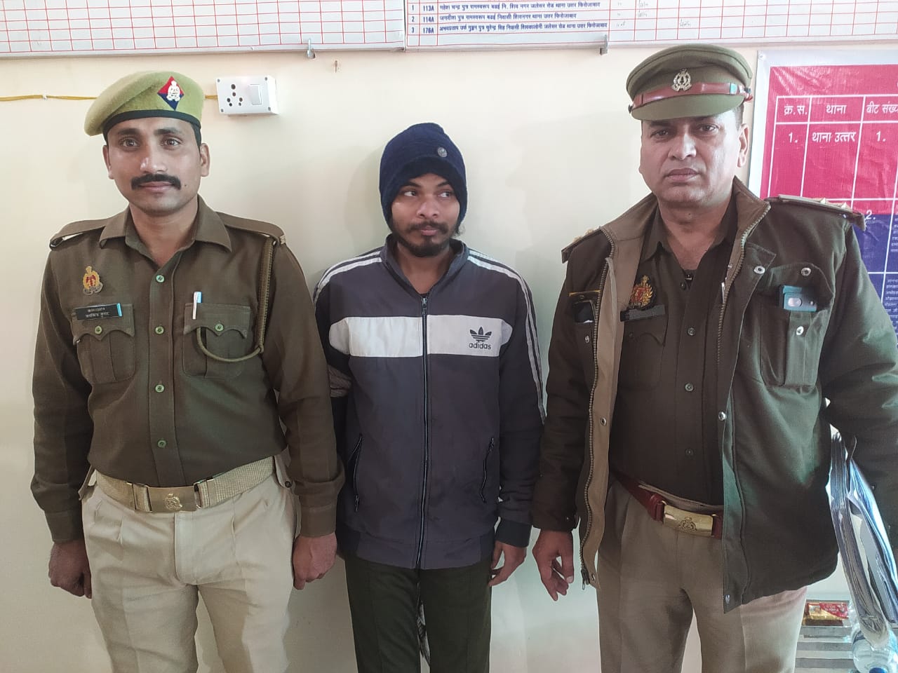 गिरफ्तार अभियुक्त गिरफ्तार अभियुक्त