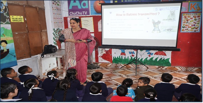 एपीएस दमाना में रेबीज जागरूकता पर शिक्षाप्रद सत्र आयोजित किया एपीएस दमाना में रेबीज जागरूकता पर शिक्षाप्रद सत्र आयोजित किया