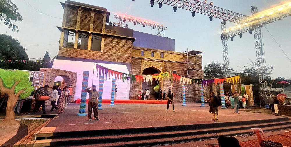 लोकरंग महोत्सव का मंच लोकरंग महोत्सव का मंच