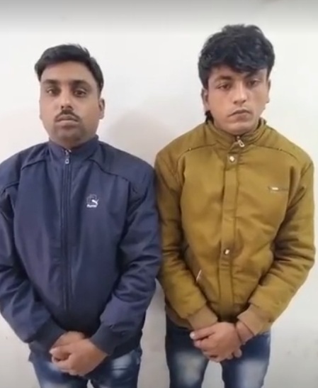 पकड़े गए बांग्लादेशी आरोपी पकड़े गए बांग्लादेशी आरोपी
