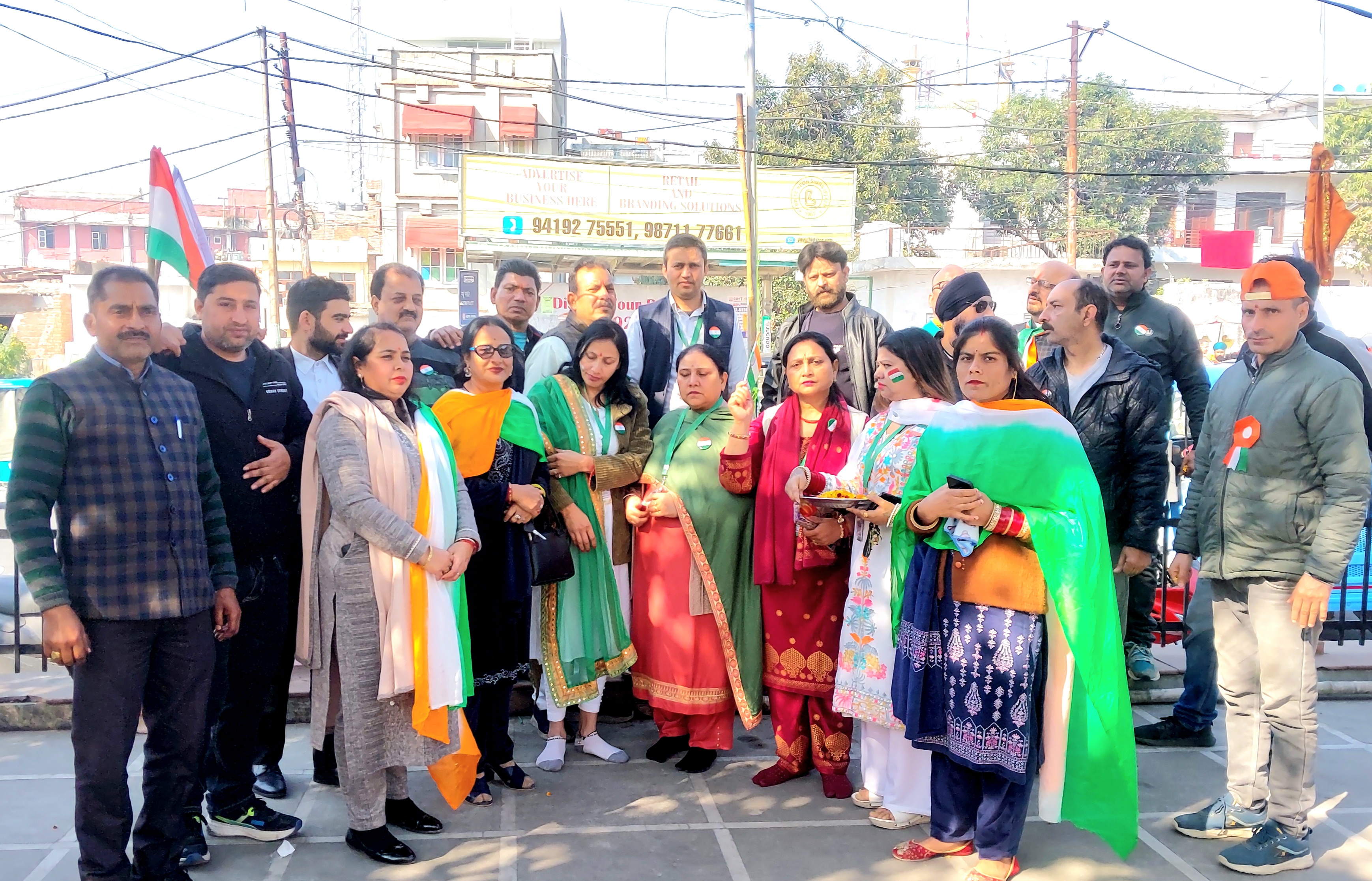 मूवमेंट कल्कि ने जम्मू के विभिन्न स्थानों पर मनाया गणतंत्र दिवस मूवमेंट कल्कि ने जम्मू के विभिन्न स्थानों पर मनाया गणतंत्र दिवस