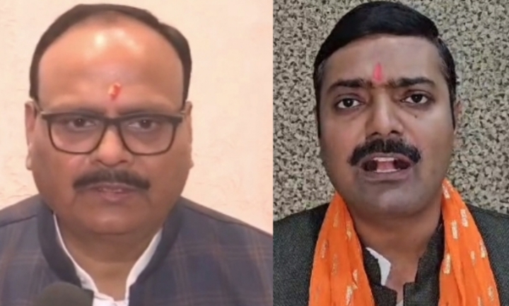 ब्रजेश पाठक और राकेश त्रिपाठी ब्रजेश पाठक और राकेश त्रिपाठी