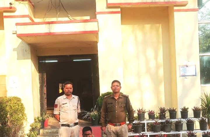 पुलिस के गिरफ्त में आरोपी