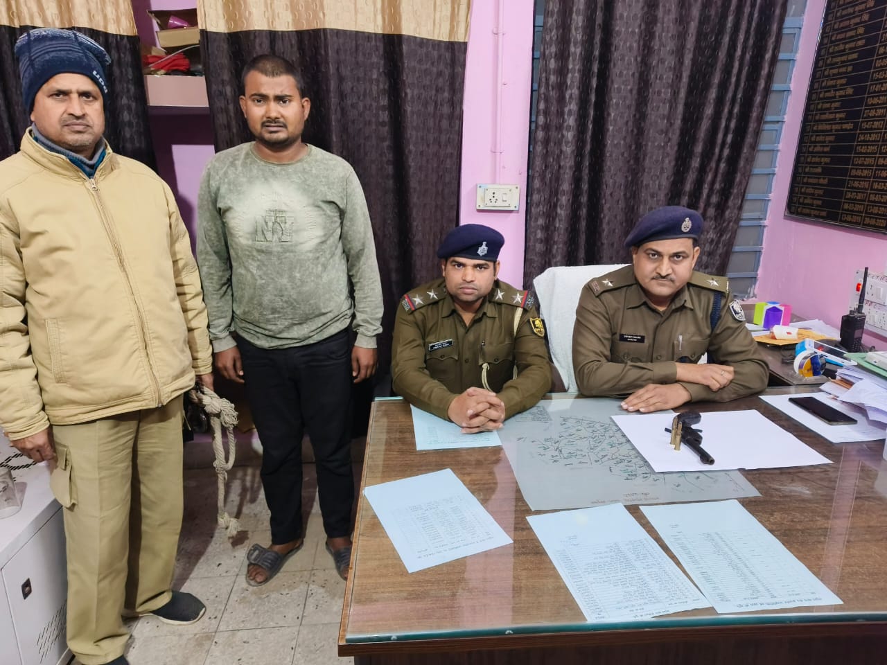 गोलीकांड में गिरफ्तार अभियुक्त गोलीकांड में गिरफ्तार अभियुक्त