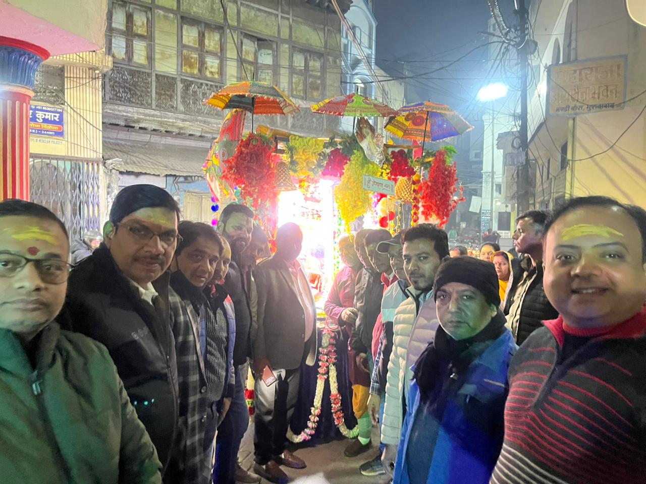 माता महाकाली अष्टधातु के 19 वें प्रकटोत्सव पर गाजे बाजे संग निकली भव्य शोभायात्रा माता महाकाली अष्टधातु के 19 वें प्रकटोत्सव पर गाजे बाजे संग निकली भव्य शोभायात्रा