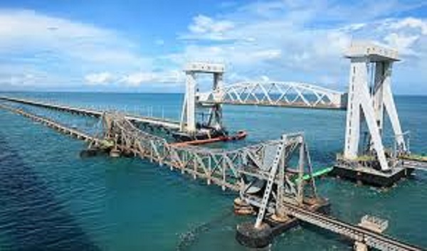 Rameswaram welcomes trains after two years, New Pamban bridge nears inauguration Rameswaram welcomes trains after two years, New Pamban bridge nears inauguration