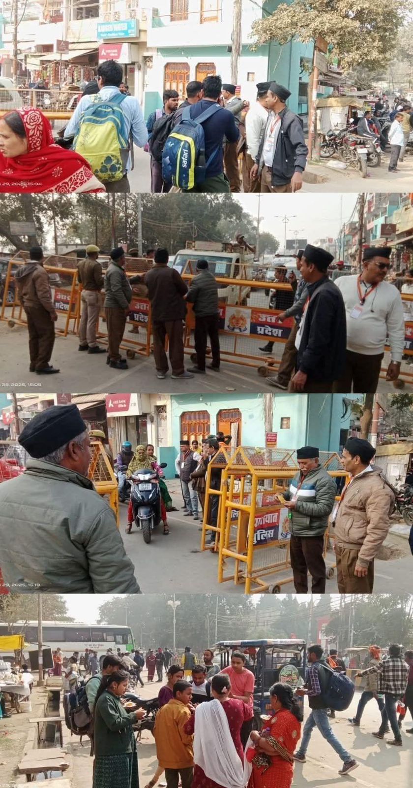 महाकुम्भ में श्रद्धालुओं के लिए मददगार बन रहे आरएसएस के स्वयंसेवक महाकुम्भ में श्रद्धालुओं के लिए मददगार बन रहे आरएसएस के स्वयंसेवक