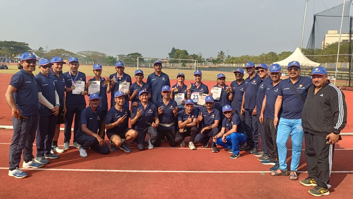 देवभूमि मास्टर्स एथलेटिक एंड स्पोर्ट्स डेवलपमेंट एसोसिएशन के जीते 11 गोल्ड, 5 सिल्वर एवं 03 कांस्य पदक