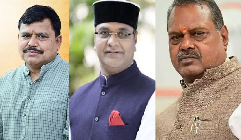 मंत्री प्रद्युम्न सिंह तोमर, मंत्री विश्वास कैलाश सारंग, मंत्री नारायण सिंह कुशवाह (फाइल फोटो) मंत्री प्रद्युम्न सिंह तोमर, मंत्री विश्वास कैलाश सारंग, मंत्री नारायण सिंह कुशवाह (फाइल फोटो)