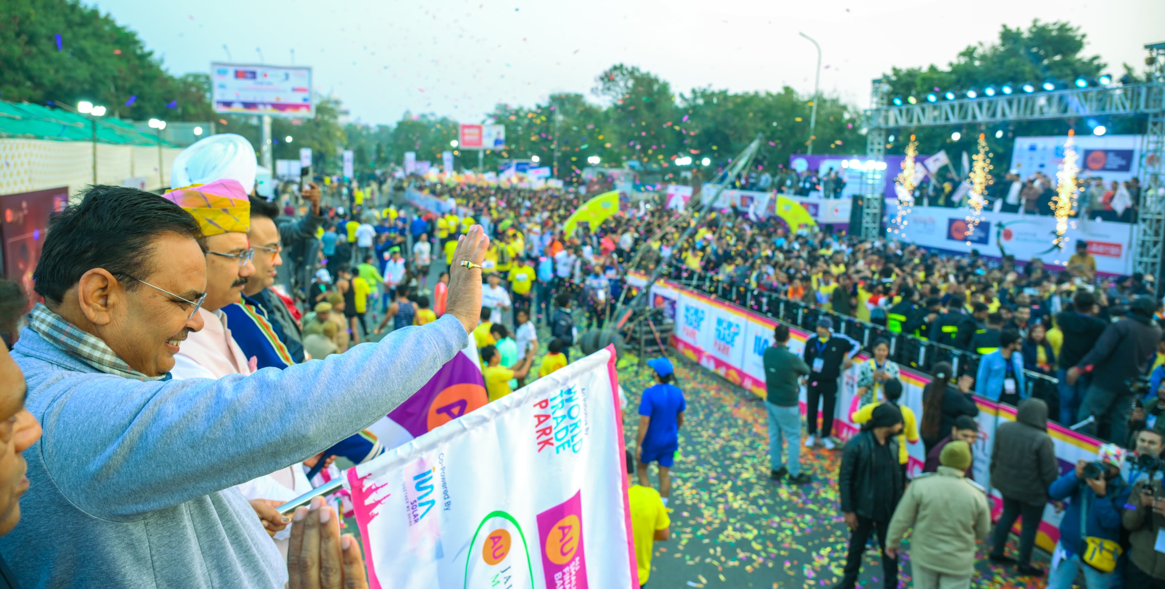 स्वास्थ्य के महाकुम्भ एयू जयपुर मैराथन में 1 लाख लोगों ने लगाई डुबकी स्वास्थ्य के महाकुम्भ एयू जयपुर मैराथन में 1 लाख लोगों ने लगाई डुबकी