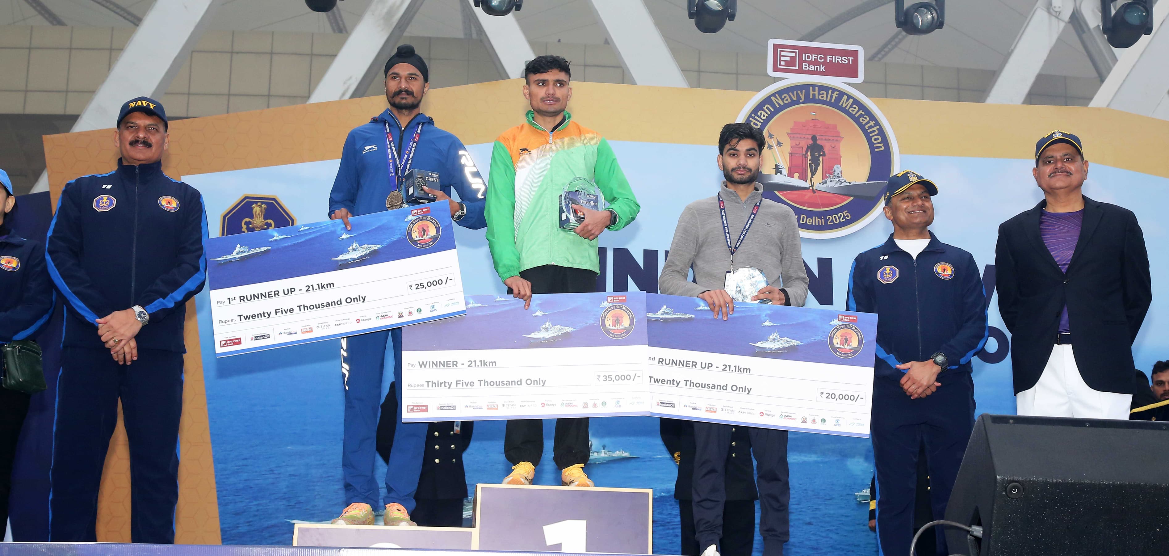 भारतीय नौसेना हाफ मैराथन के विजेता भारतीय नौसेना हाफ मैराथन के विजेता