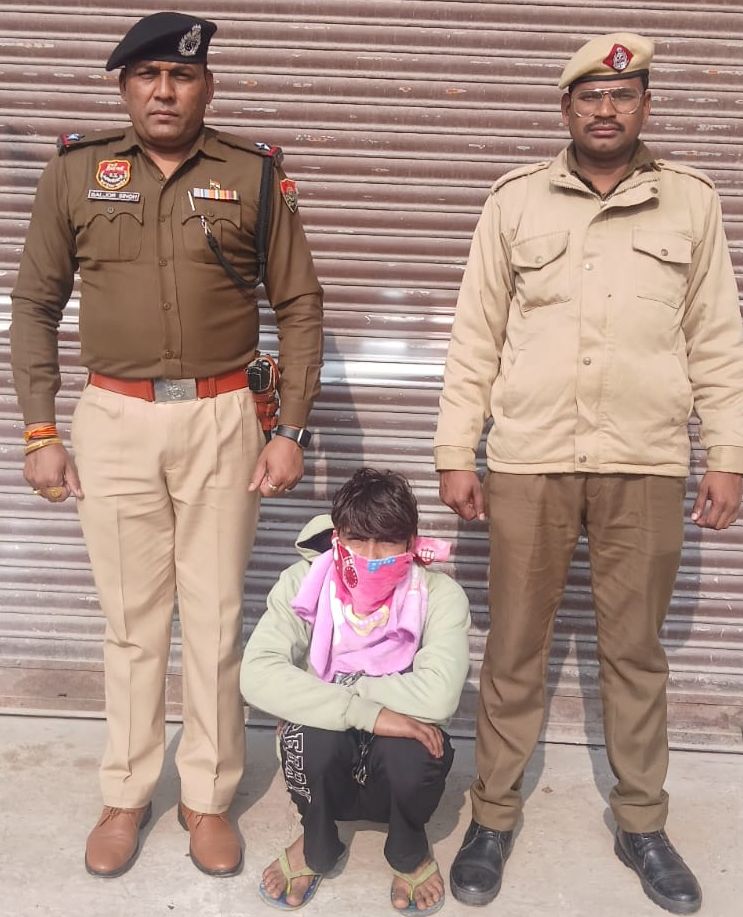 पुलिस द्वारा गिरफ्तार नशा तस्कर