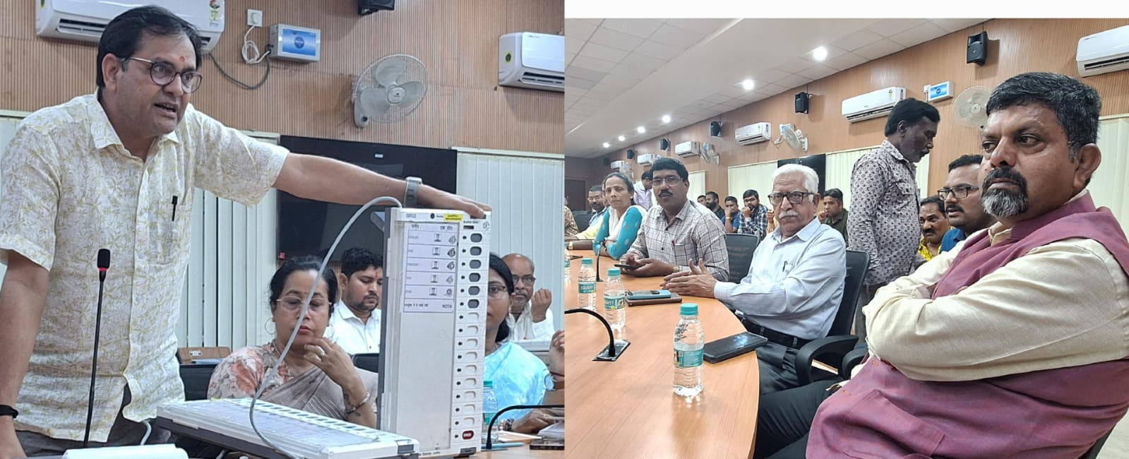 कोरबा : महापौर और पार्षद चुनने के लिए दो बार बटन दबाने होंगे