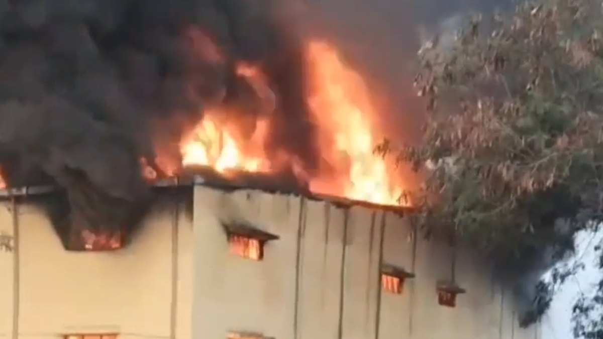 बिस्किट फैक्ट्री में आग पर 9 घंटे बाद 20 दमकल वाहनों ने पाया काबू बिस्किट फैक्ट्री में आग पर 9 घंटे बाद 20 दमकल वाहनों ने पाया काबू