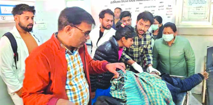 अस्पताल में मृतक जेई अस्पताल में मृतक जेई