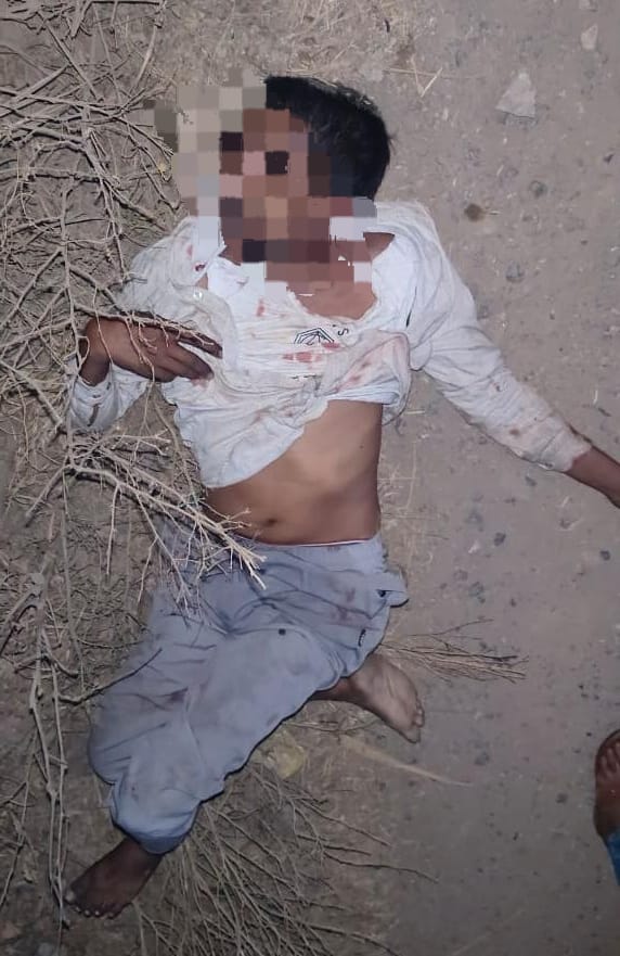 युवक का शव:फोटो बच्चा गुप्ता युवक का शव:फोटो बच्चा गुप्ता