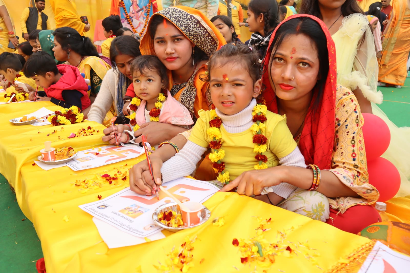 सरस्वती शिशु मंदिर में संपन्न हुआ सरस्वती पूजन और विद्यारंभ संस्कार* सरस्वती शिशु मंदिर में संपन्न हुआ सरस्वती पूजन और विद्यारंभ संस्कार*