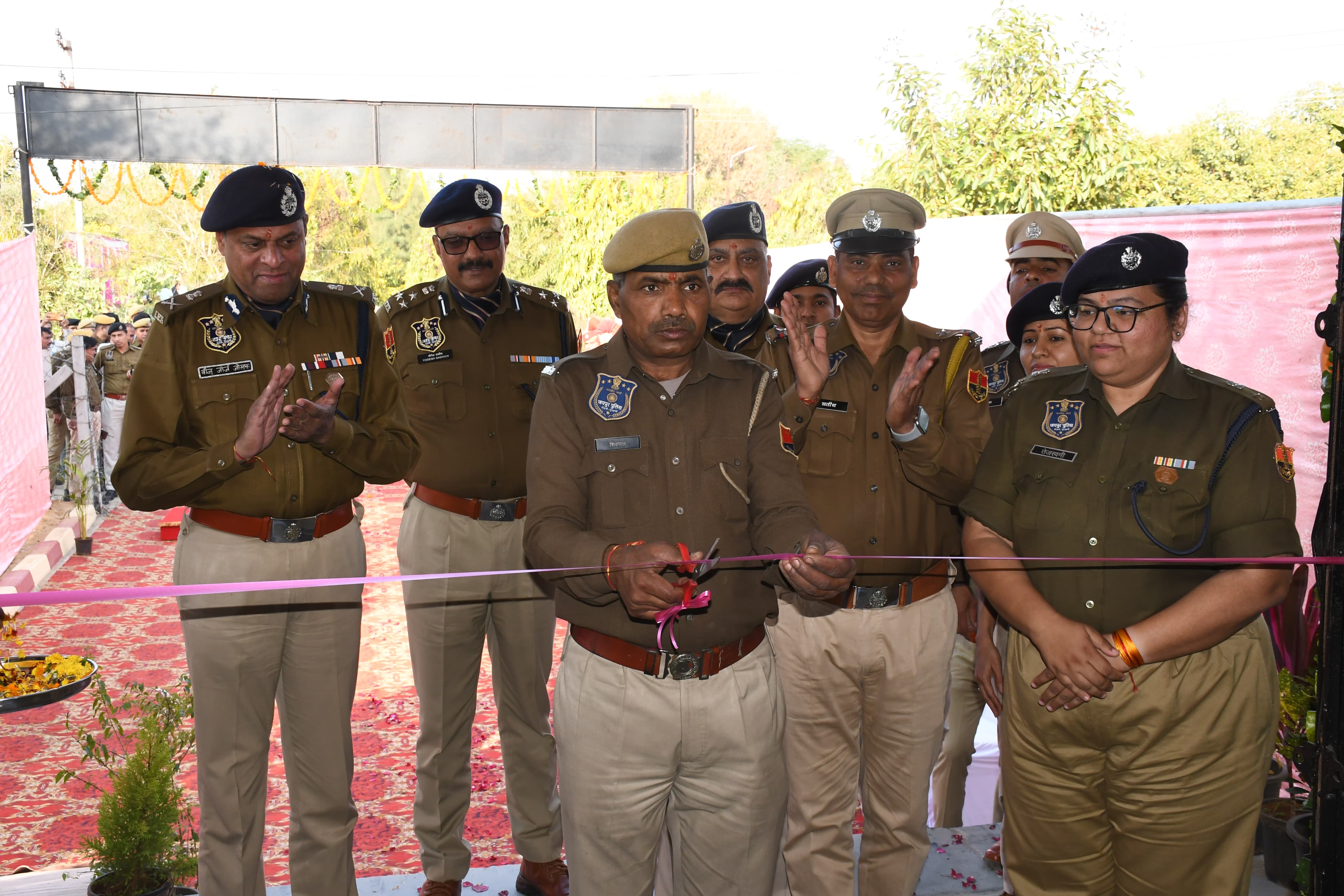 पुलिस थाना जामडोली का शुभारंभ पुलिस थाना जामडोली का शुभारंभ