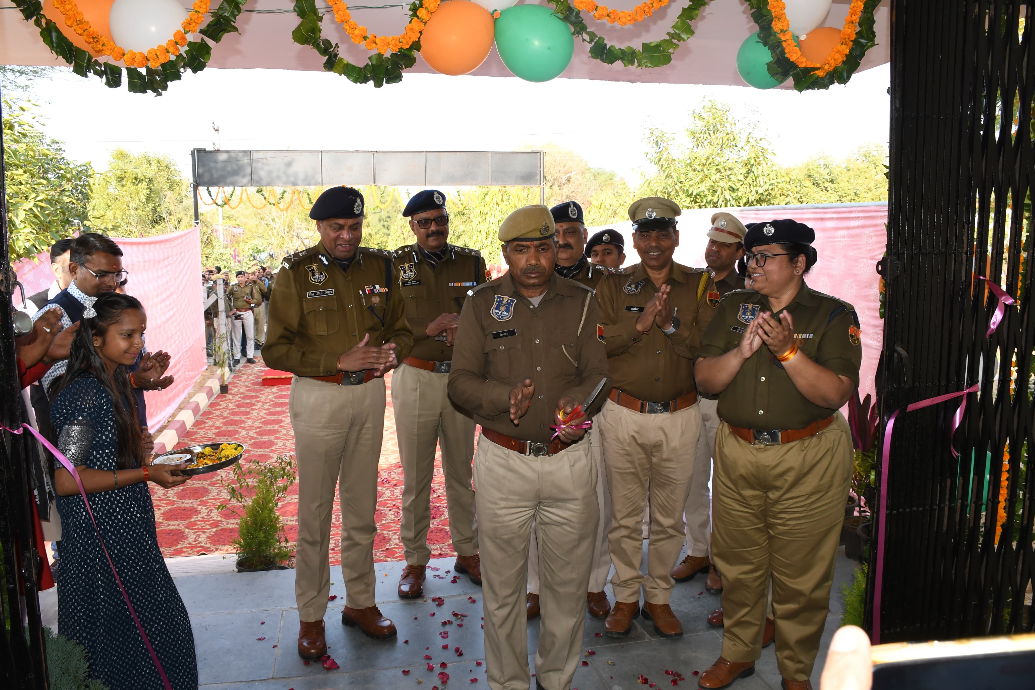 पुलिस थाना जामडोली का शुभारंभ पुलिस थाना जामडोली का शुभारंभ