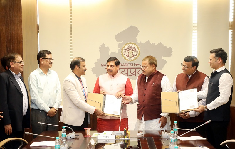 मुख्यमंत्री डॉ. मोहन यादव की उपस्थिति में एमपी पावर मैनेजमेंट कंपनी लिमिटेड और एनटीपीसी के बीच एमओयू मुख्यमंत्री डॉ. मोहन यादव की उपस्थिति में एमपी पावर मैनेजमेंट कंपनी लिमिटेड और एनटीपीसी के बीच एमओयू