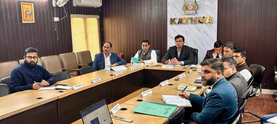 Kathua administration held pre-budget consultation with MLAs Kathua administration held pre-budget consultation with MLAs