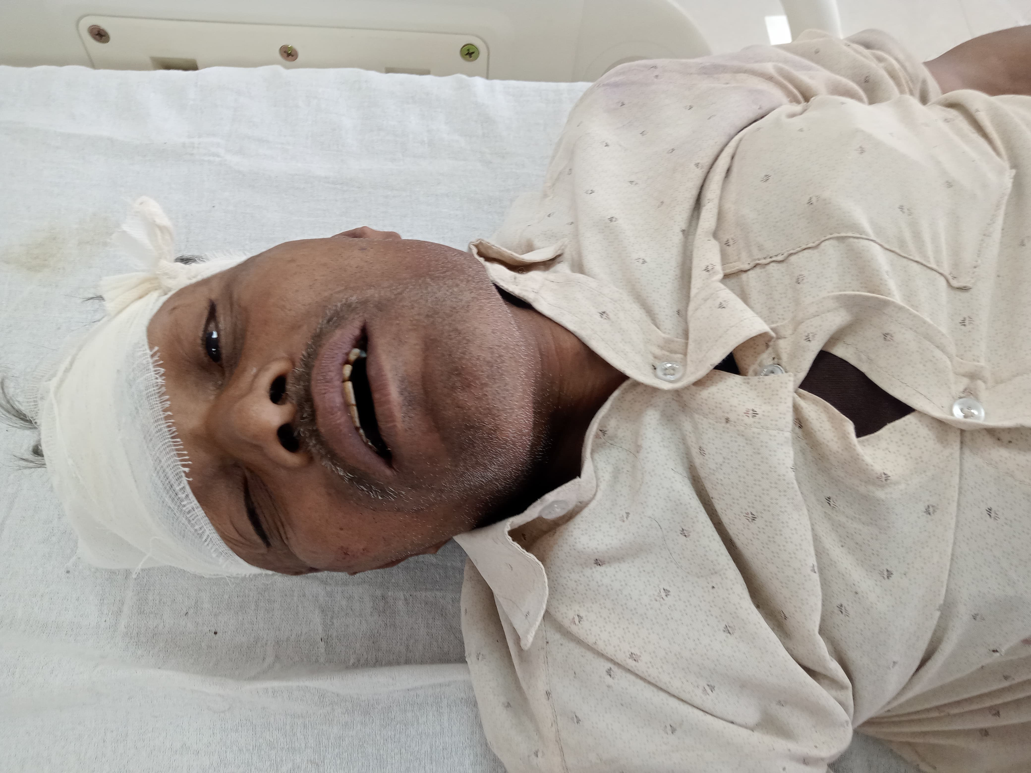 हम्माल घायल, हालत गंभीर हम्माल घायल, हालत गंभीर
