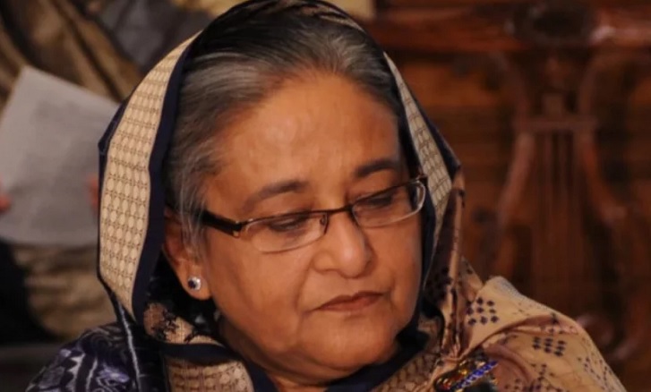 शेख हसीना का फाइल फोटो। शेख हसीना का फाइल फोटो।