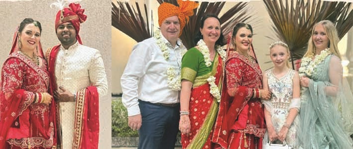 भिंड का दूल्हा, जर्मनी की दुल्हन, शादी में भारतीय रंग में रंगे विदेशी जमकर नाचे भिंड का दूल्हा, जर्मनी की दुल्हन, शादी में भारतीय रंग में रंगे विदेशी जमकर नाचे