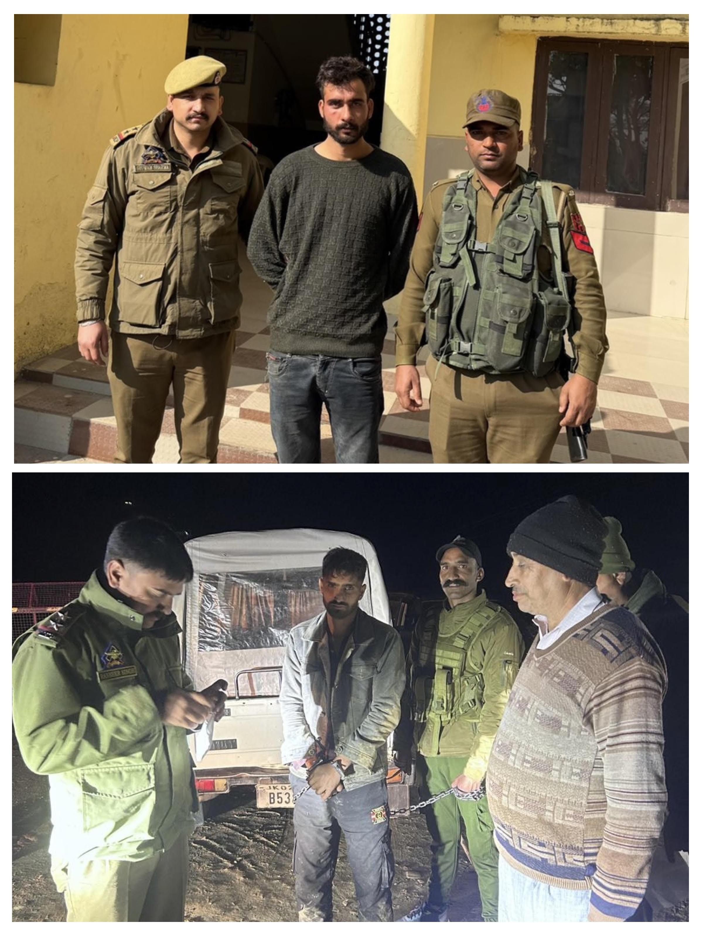 Two drug smugglers arrested with a total of 28 grams of heroin in two different police station areas. Two drug smugglers arrested with a total of 28 grams of heroin in two different police station areas.
