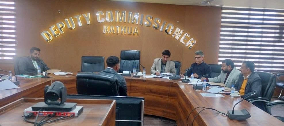 District level task force committee meeting held under JKREGP District level task force committee meeting held under JKREGP