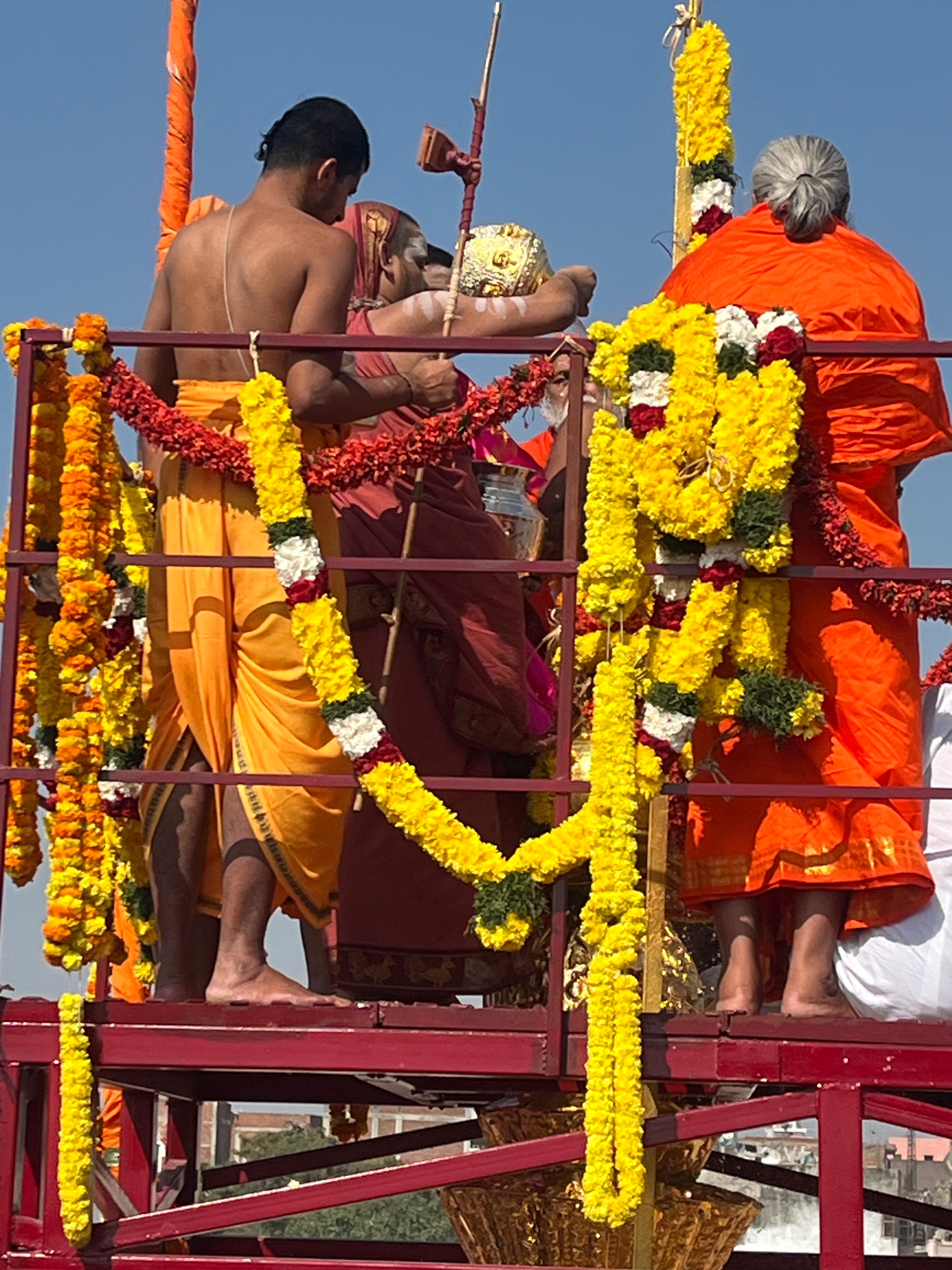 अन्नपूर्णा मंदिर में कुंभाभिषेक महाअनुष्ठान अन्नपूर्णा मंदिर में कुंभाभिषेक महाअनुष्ठान