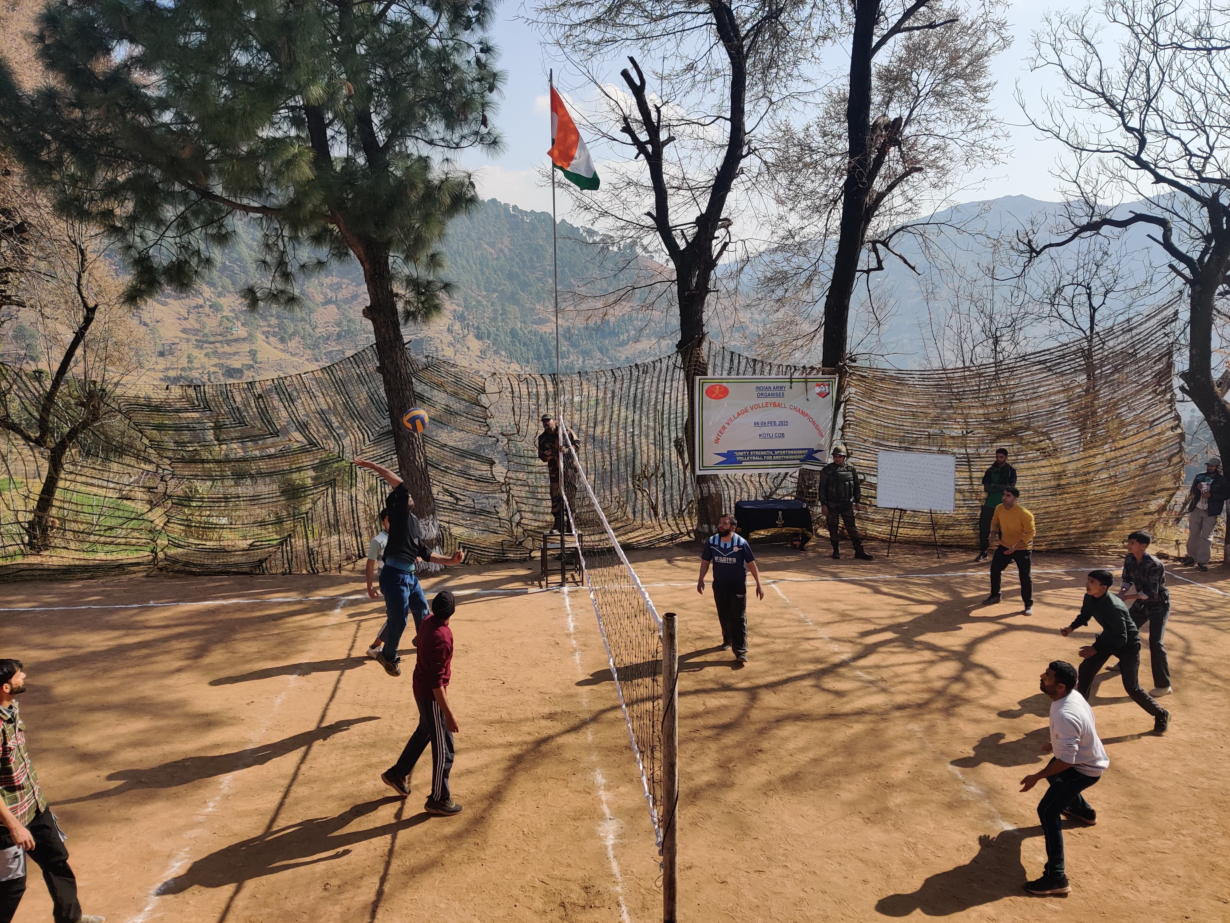 अंतर-ग्रामीण वॉलीबॉल चैंपियनशिप का आयोजन अंतर-ग्रामीण वॉलीबॉल चैंपियनशिप का आयोजन