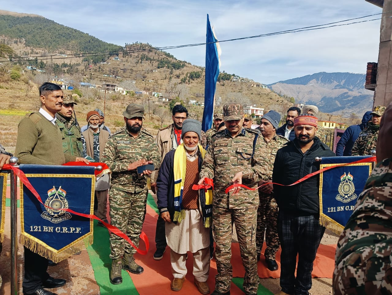 Free medical camp organized by 121 Bn CRPF in Machhedi