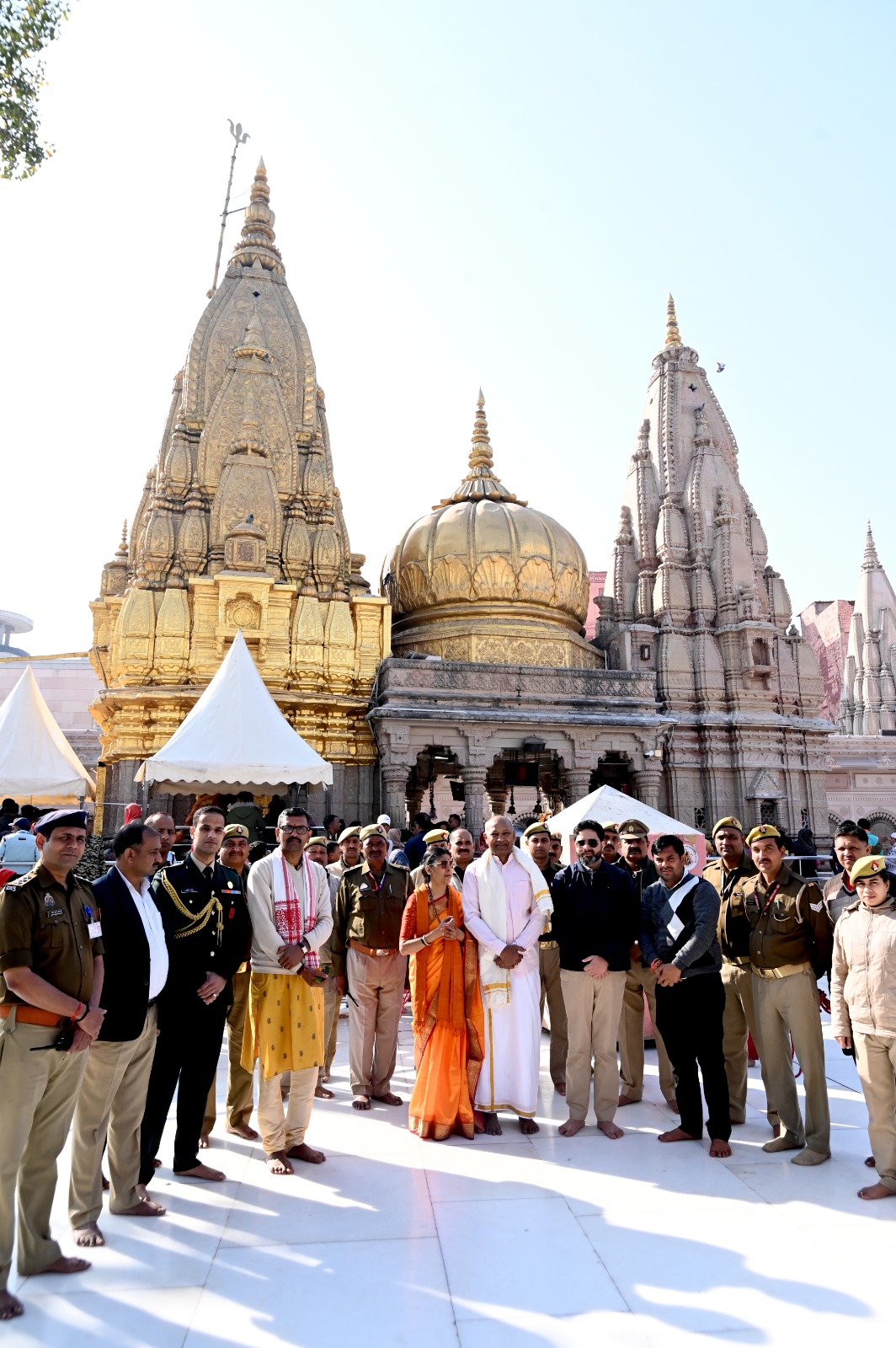 मेघालय के राज्यपाल श्री काशी विश्वनाथ मंदिर में मेघालय के राज्यपाल श्री काशी विश्वनाथ मंदिर में