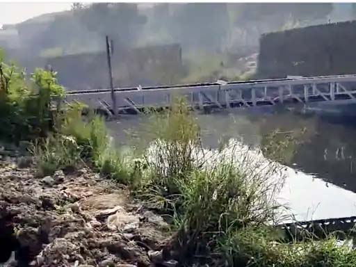 सेक्टर 8 में गुरूग्राम नहर सेक्टर 8 में गुरूग्राम नहर