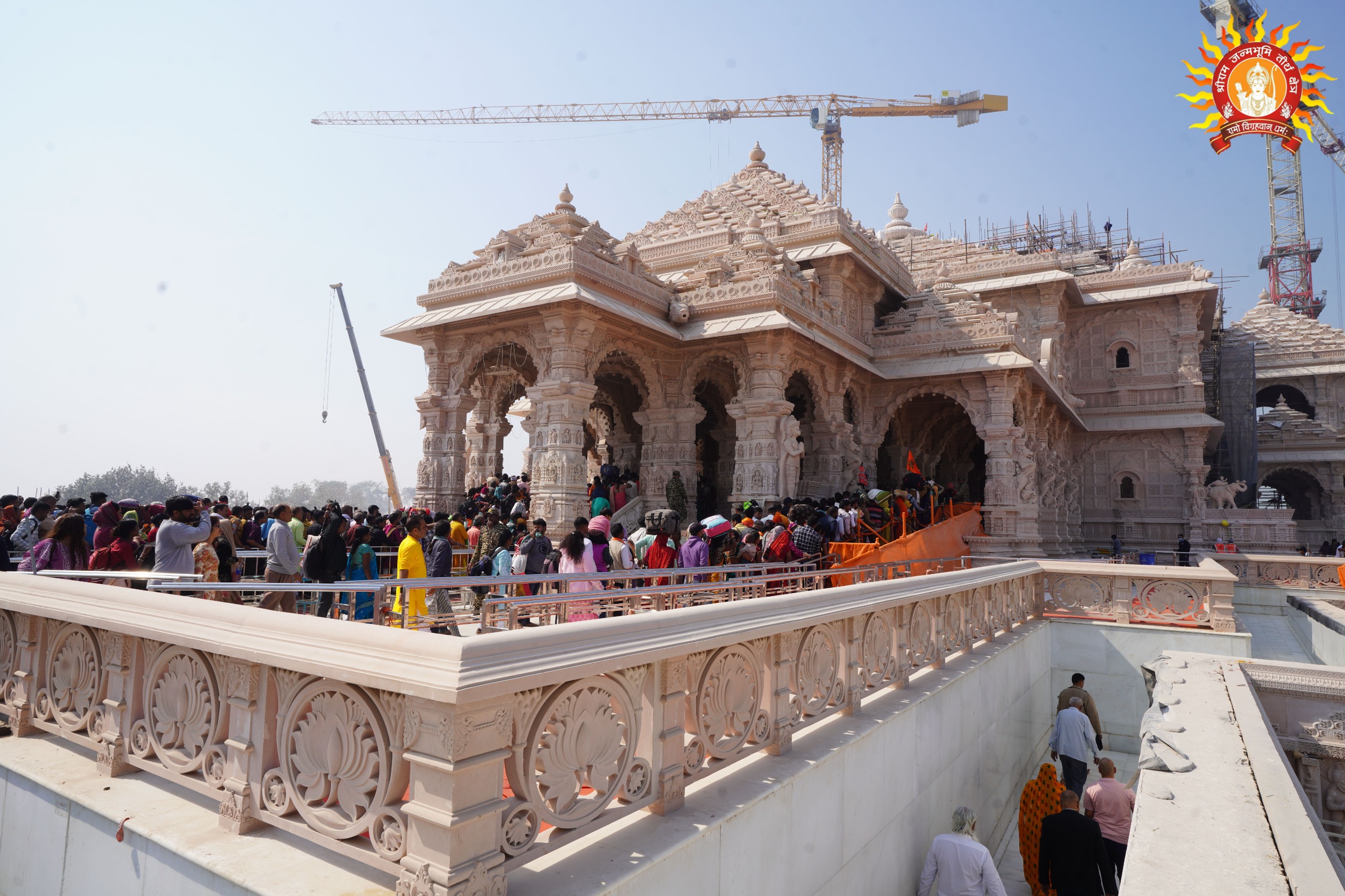 श्री राम जन्मभूमि मंदिर में 12 फरवरी तक  नहीं मिलेगा वीआईपी पास