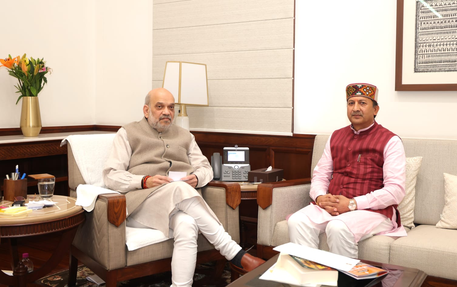 अमित शाह से मिले डॉक्टर सिकंदर कुमार अमित शाह से मिले डॉक्टर सिकंदर कुमार