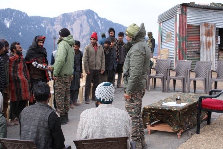 रियासी में गुज्जर-बक्करवाल समुदाय की समस्याओं को जाना रियासी में गुज्जर-बक्करवाल समुदाय की समस्याओं को जाना