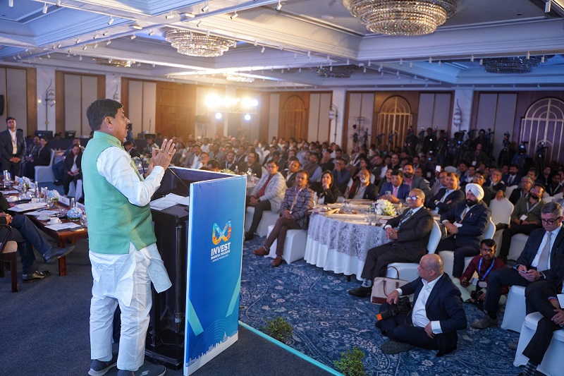 मुख्यमंत्री डॉ. मोहन यादव ने दिल्ली में भोपाल जीआईएस के लिए इन्वेस्ट एमपी कर्टेन रेजर कार्यक्रम में निवेशकों को संबोधित किया। मुख्यमंत्री डॉ. मोहन यादव ने दिल्ली में भोपाल जीआईएस के लिए इन्वेस्ट एमपी कर्टेन रेजर कार्यक्रम में निवेशकों को संबोधित किया।