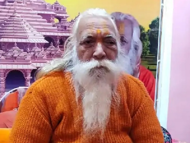 आचार्य सत्येन्द्र दास। फाइल-फोटो आचार्य सत्येन्द्र दास। फाइल-फोटो