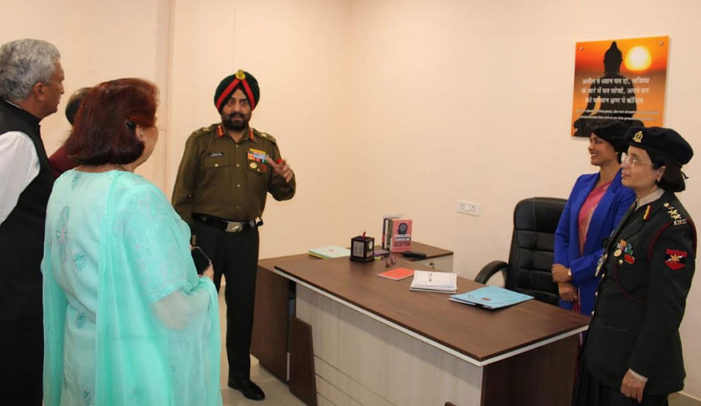 जयपुर मिलिट्री स्टेशन में ‘सप्त शक्ति वेलनेस सेंटर’ का उद्घाटन जयपुर मिलिट्री स्टेशन में ‘सप्त शक्ति वेलनेस सेंटर’ का उद्घाटन
