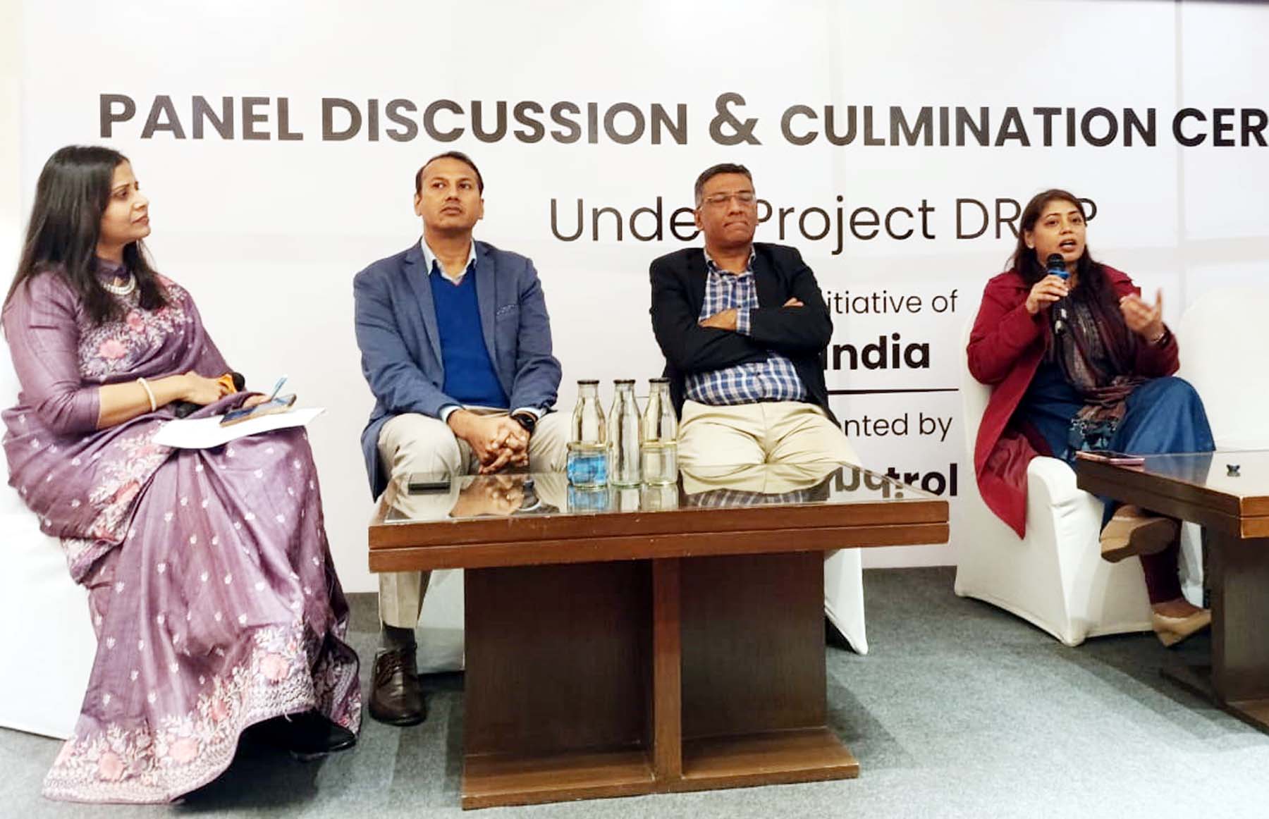 फोटो नंबर-03: गुरुग्राम को जीरो वेस्ट शहर बनाने को लेकर पैनल चर्चा में भाग लेते विभिन्न संस्थाओं, संस्थानों के अधिकारी। फोटो नंबर-03: गुरुग्राम को जीरो वेस्ट शहर बनाने को लेकर पैनल चर्चा में भाग लेते विभिन्न संस्थाओं, संस्थानों के अधिकारी।