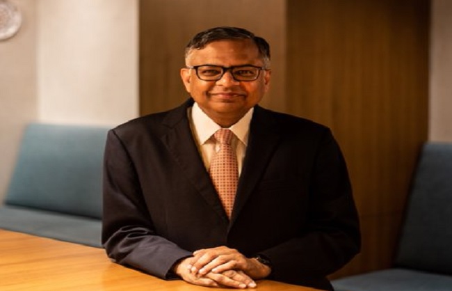 टाटा समूह के चेयरमैन एन. चंद्रशेखरन का फाइल फोटो टाटा समूह के चेयरमैन एन. चंद्रशेखरन का फाइल फोटो