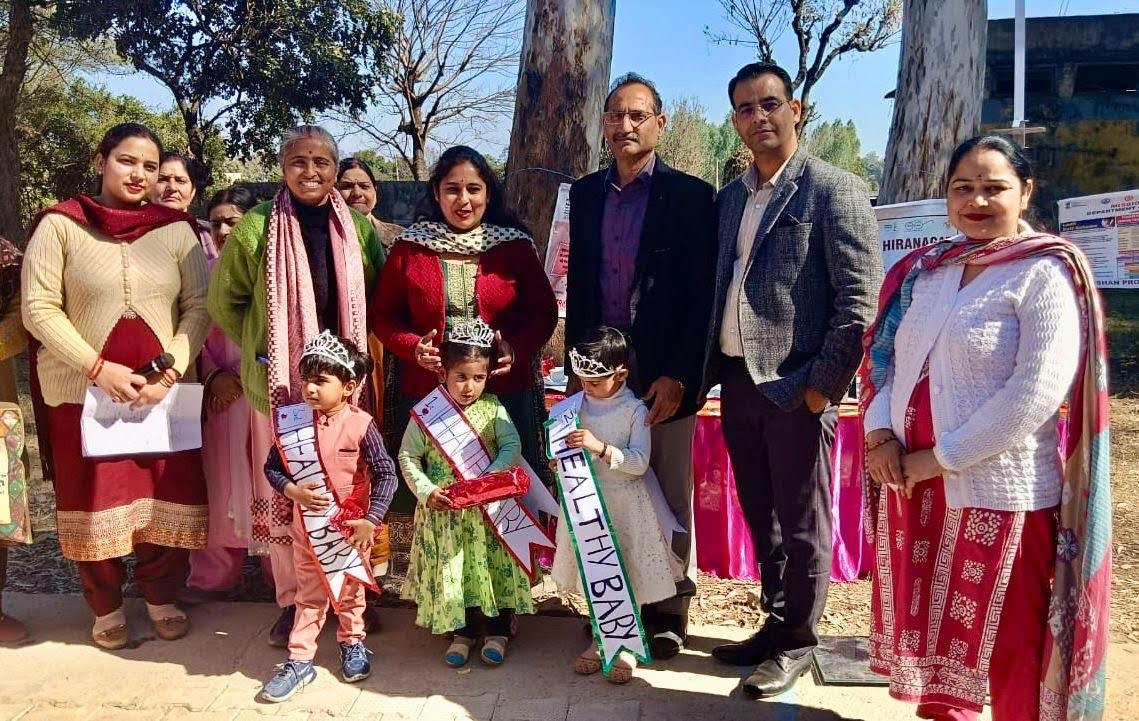 Healthy Baby Competition organized to promote childhood nutrition and development