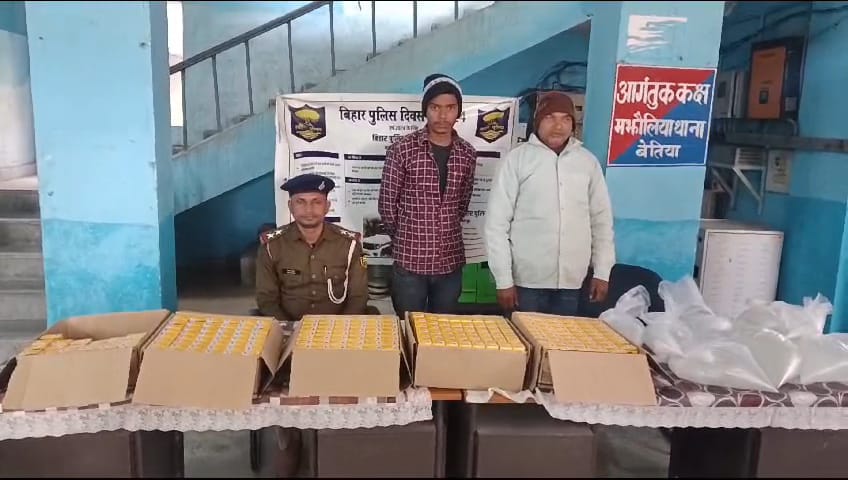 72 लीटर शराब के साथ दो गिरफ्तार 72 लीटर शराब के साथ दो गिरफ्तार