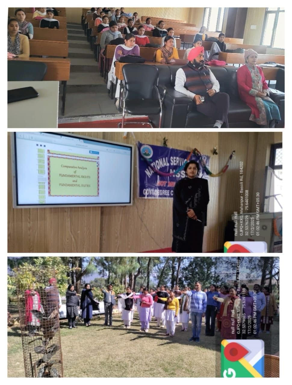 Awareness program organized on importance of Constitution Awareness program organized on importance of Constitution