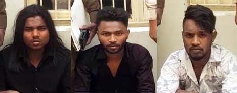 पकड़े गए आरोपित पकड़े गए आरोपित
