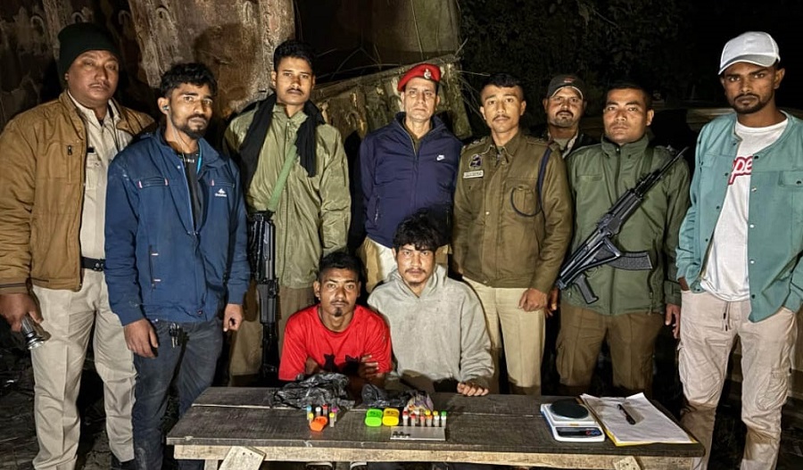 गुवाहाटीः गिरफ्तार शातिर ड्रग्स तस्कर की तस्वीर। गुवाहाटीः गिरफ्तार शातिर ड्रग्स तस्कर की तस्वीर।