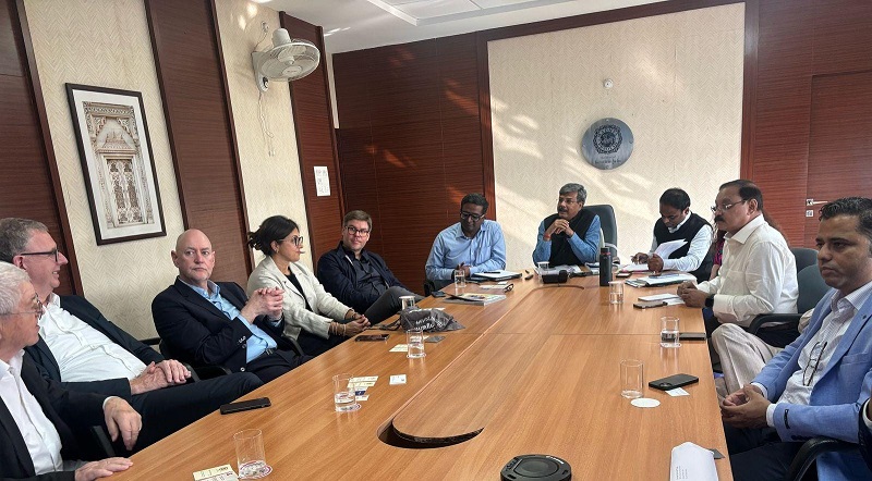 जर्मन प्रतिनिधिमंडल ने प्रमुख सचिव के साथ की बैठक जर्मन प्रतिनिधिमंडल ने प्रमुख सचिव के साथ की बैठक